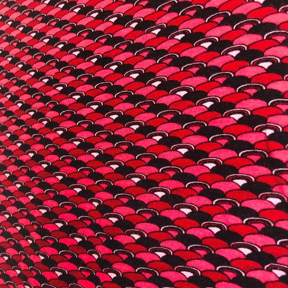 Ann Taylor Red and Black Sleeveless Blouse S - Picture 6 of 7